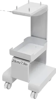 Immagine prodotto di Carrello di bellezza, Contenitore multifunzionale, Facile mobilità, BIANCO