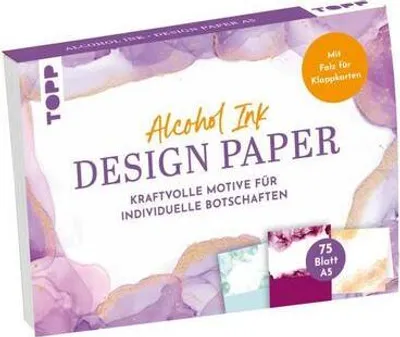 Image de Papier à dessin DIN A5 Encre à alcool