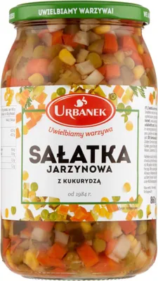 Obrázok produktu pre Zeleninový šalát 860 g Urbanek