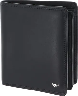 Immagine prodotto di Golden Head Pelle portafoglio Polo RFID Protect Kombischeintasche 1231 Schwarz nero