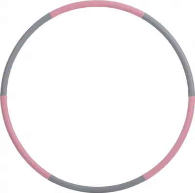Produktbild von FITNESS-HOOP, grey-rose, Ø 90cm
