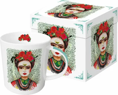 Immagine prodotto di PPD Trend Mug Frida: Memory the Heart, in Geschenkbox, Tasse, Teetasse, Kaffee Becher, 350 ml, 604092