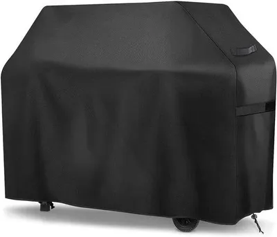 Zdjęcie produktu dla Solidny pokrowiec na grill, tkanina Oxford 420D, wodoodporny, wiatroszczelny, z torbą do przechowywania, 152 x 71 x 111 cm