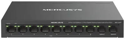 Produktbild von Mercusys MS110CP Netzwerk Switch PoE Unterstützung Schwarz