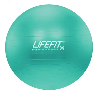 Obrázek produktu pro Gymnastický míč LIFEFIT® ANTI-BURST 55 cm, tyrkysový