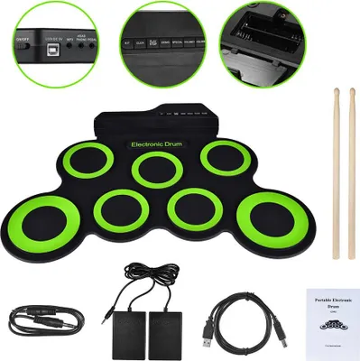 Image de NN Roll Up Drum Pad - retractable electronic drums