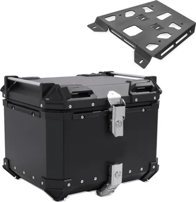 Produktbild von Set Topcase+Gepäckträger für Yamaha Tenere 700 / Rally 19-25 schwarz X