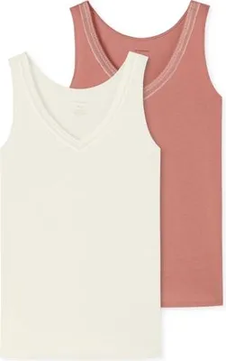 Produktbild von Schiesser Damen 2PACK Trägertop sortiert 10 46