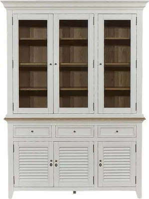 Produktbild von Shabby-Chic-Stil Anrichte, Eichenplatte, 6 Türen, 3 Schubladen