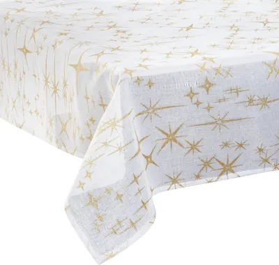 Produktbild von Weihnachtstischdecke "colorama de noël" sternenmotiv 140x240cm  - Atmosphera créateur d'intérieur