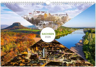 Produktbild von Schubert, P: Kalender Sachsen 2026