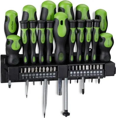 Produktbild von XXL-Schraubendreher-Set 37-teilig