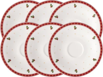 Produktbild von Villeroy & Boch Toy's Delight Specials Kaffee-Untertasse weiß 16,7cm Set6