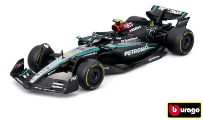 Imagen del producto de Bburago 1:43 Race Formula F1 - Mercedes-amg F1 W15 Performance (2024) #44 Lewis Hamilton