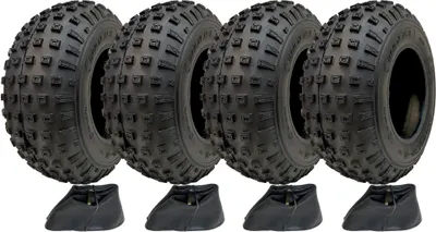 Obrázek produktu pro 4-145/70-6 - Sada pneumatik a duší pro čtyřkolky 50cc 90cc 110cc 75 kg - Wanda P319 Quad tyre