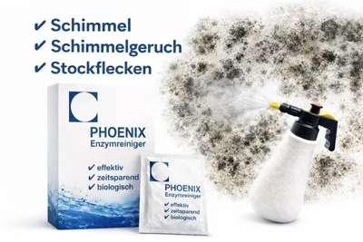 Produktbild von Schimmel Geruch Entferner 200g (10L) Enzymreiniger | PHOENIX