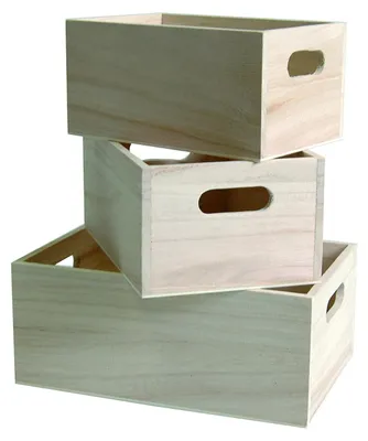 Produktbild von Artemio - Set mit 3 Aufbewahrungsboxen, beige