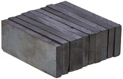 Ferritmagnete 10er-Pack 50x19x5 mm 1,5 kg grau