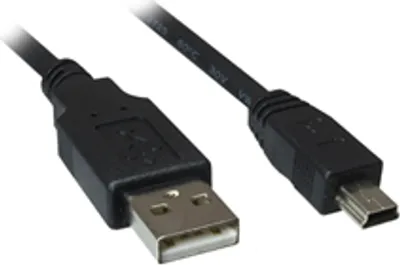 Productafbeelding van Sharkoon USB2.0 A-B Mini bk 3,0m