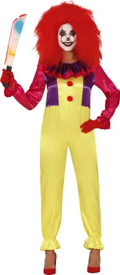Produktbild von Mörder-Clown (weiblich) Erwachsene Grösse L 42-44