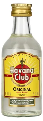 Image de Havana Club Añejo 3 Años Rum 37,5% Vol. 0,05l