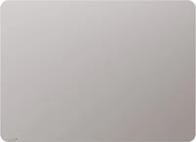 Produktbild von Glasboard, abgerundete Ecken, matte Oberfläche, 90 x 120 cm, Warm Grey