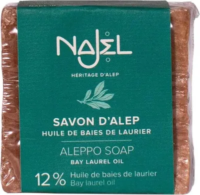 Produktbild von Aleppo-Seife - 12% Lorbeeröl 200g