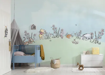 Produktbild von Vlies Fototapete - Winnie the Pooh Curious Minds - Größe 400 x 250 cm