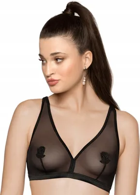 Zdjęcie produktu dla RÓŻA Lisbet Biustonosz Miękki SOFT CZARNY r. 36