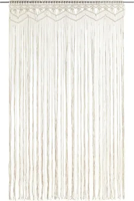 Produktbild von vidaXL Makramee Vorhang 140x240 cm Baumwolle