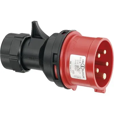 Produktbild von ABL CEE-Stecker 5 x 32A S52SL30 schraubenlose Anschlusstechnik