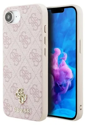 Produktbild von Guess Apple iPhone 16e Small and Classic MagSafe Schutzhülle Rosa