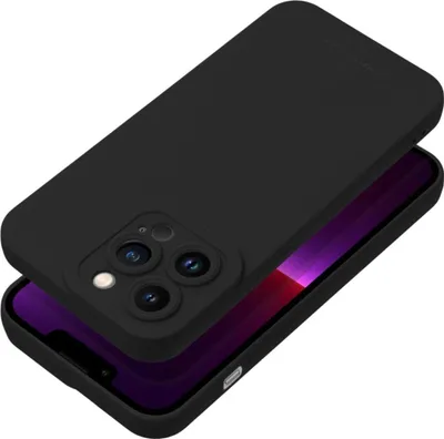 Produktbild von Smartphone Schutzhülle Slim Case aus flexiblem TPU kompatibel mit iPhone 17 Pro Max Schwarz