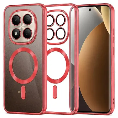 Zdjęcie produktu dla Techsuit etui do Xiaomi Redmi Note 15 Pro+ 5G Poco M8 Pro 5G - czerwone