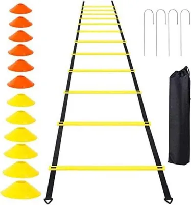 Produktbild von Famanu Trainingsleiter - Komplettset für Agilitätstraining