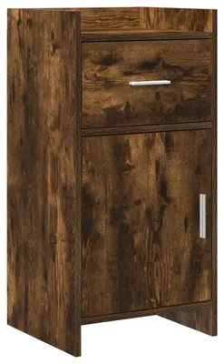 Image de Buffet Chêne fumé 40 x 36 x 80 cm Bois d'ingénierie