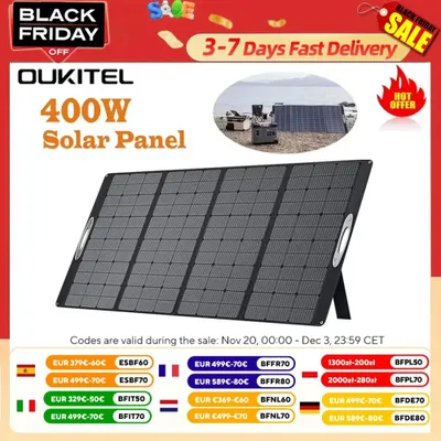 Produktbild von Solarpanel – Faltbares, tragbares Solarpanel mit hoher Umwandlungseffizienz und Standardausstattung