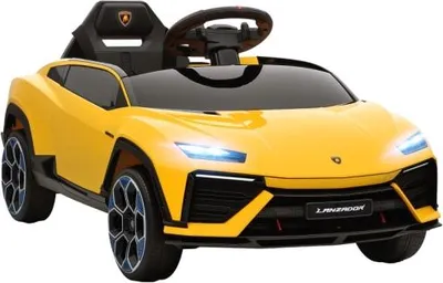 Produktbild von Kinder Elektroauto 101,5x49x43 cm Gelb 12V Mit 2 Motoren 101,5x49x43 cm Gelb Kinder Elektroauto 12V Mit 2 Motoren 2,4 GHz Fernbedienung