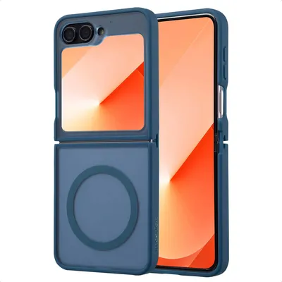 Produktbild von imoshion Color Guard Back Cover mit MagSafe Samsung Galaxy Z Flip 6 - Dunkelblau