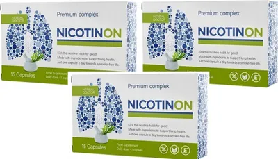 Immagine prodotto di 3x Integratore alimentare di nicotinone 15 capsule