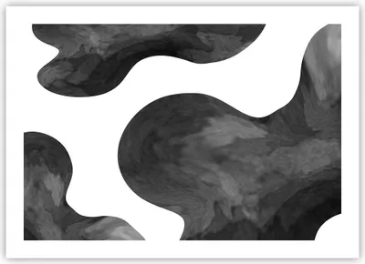 Produktbild von Poster - Poster ohne Rahmen - Abstraktion Form Figur - 70x50 cm - Wand Bild - Wanddeko - Wandbilder - Kunstposter - Wandposter - Bilder - Kunstdruck - Wanddekoration - Wandbild - P2XAA70x50-5134