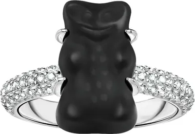 Image de Thomas Sabo - TR2478-052-11-56 - Bague - Argent 925 - Femme - Ours doré noir - Largeur 56