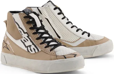 Produktbild von Alpinestars Stella Stated Flair Damen Motorrad Schuhe, weiß/beige, 9.5