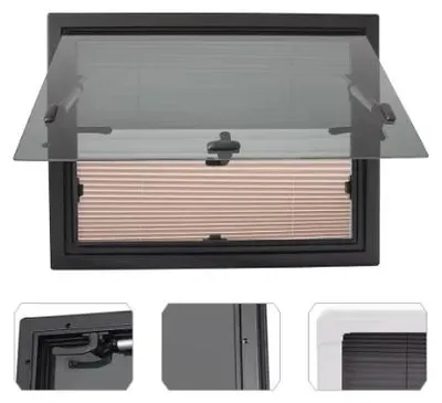 Productafbeelding van Ramen voor campers, aluminiumlegering, gehard glas, 500-300