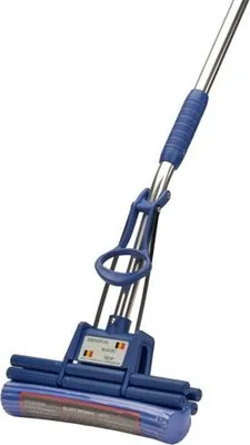 Produktbild von D&L Magic Mop Original Reinigungssystem - 26cm - Blau - Ideal für Fliesen- und Holzböden