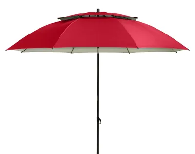 Produktbild von doppler Sonnenschirm GS Windprofi 200/8tlg. rot