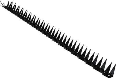 Image de Baguette dentelée pour clôtures pare-vue Noir 100 cm - Par pièce