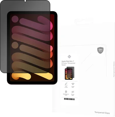 Produktbild von Schutzfolie Apple iPad Mini 7 - Panzerglas - Cazy - Schwarz