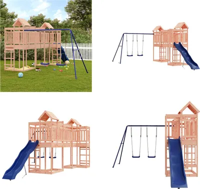 Produktbild von vidaXL Spielturm Massivholz Douglasie - Spielturm - Spieltürme - Kletterturm - Klettertürme