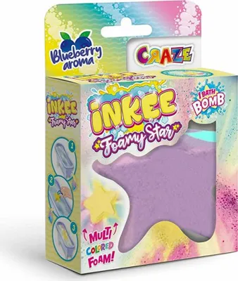 Immagine prodotto di Bomba da bagno Inkee Foamy Star Bubble 1 pz